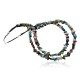 Large Certified Authentic 2 Strand Navajo .925 Sterling Silver Multicolor Natural Stone Native American Necklace 390642624449 Large Certified Authentic 2 Strand Navajo .925 Sterling Silver Multicolor Natural Stone Native American Necklace 390642624449