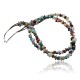 Large Certified Authentic 2 Strand Navajo .925 Sterling Silver Multicolor Natural Stone Native American Necklace 390644016933