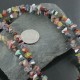 Large Certified Authentic 2 Strand Navajo .925 Sterling Silver Multicolor Natural Stone Native American Necklace 390681843275 Large Certified Authentic 2 Strand Navajo .925 Sterling Silver Multicolor Natural Stone Native American Necklace 390681843275