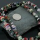 Large Certified Authentic 2 Strand Navajo .925 Sterling Silver Multicolor Stones Native American Necklace 15501-174 Large Certified Authentic 2 Strand Navajo .925 Sterling Silver Multicolor Stones Native American Necklace 15501-174