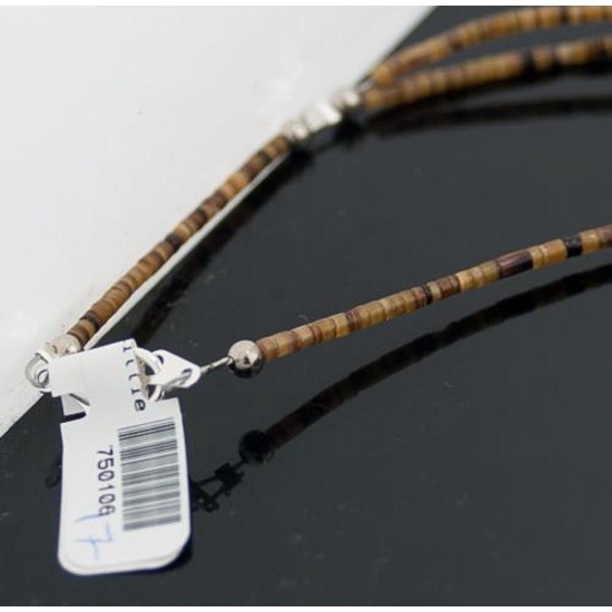 Large Certified Authentic 2 Strand Navajo .925 Sterling Silver Natural Turquoise and LAPIS Native American Necklace 390611034881 Large Certified Authentic 2 Strand Navajo .925 Sterling Silver Natural Turquoise and LAPIS Native American Necklace 390611034881