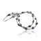 Large Certified Authentic 2 Strand Navajo Native .925 Sterling Silver Lapis and Magnesite Native American Multi Strand Necklace 370794600549