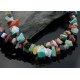 Large Certified Authentic 2 Strand Navajo Native .925 Sterling Silver Multicolor Natural Stone Native American Necklace 370845092673