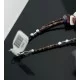 Large Certified Authentic 2 Strand Navajo Native .925 Sterling Silver Multicolor Natural Stone Native American Necklace 390607593964