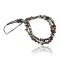 Large Certified Authentic 2 Strand Navajo Native .925 Sterling Silver Multicolor Stones Native American Necklace 15501-123