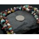 Large Certified Authentic 2 Strand Navajo Native .925 Sterling Silver Multicolor Stones Native American Necklace 15501-123 Large Certified Authentic 2 Strand Navajo Native .925 Sterling Silver Multicolor Stones Native American Necklace 15501-123