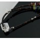 Large Certified Authentic 2 Strand Navajo Native .925 Sterling Silver Multicolor Stones Native American Necklace 15501-123 Large Certified Authentic 2 Strand Navajo Native .925 Sterling Silver Multicolor Stones Native American Necklace 15501-123