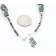 Large Certified Authentic 3 Strand Navajo .925 Sterling Silver Multicolor Natural Stone 122 Native American Necklace 371062918948 Large Certified Authentic 3 Strand Navajo .925 Sterling Silver Multicolor Natural Stone 122 Native American Necklace 371062918948