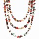 Large Certified Authentic 3 Strand Navajo .925 Sterling Silver Multicolor Natural Stone 631 Native American Necklace 15863-1 Large Certified Authentic 3 Strand Navajo .925 Sterling Silver Multicolor Natural Stone 631 Native American Necklace 15863-1
