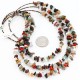 Large Certified Authentic 3 Strand Navajo .925 Sterling Silver Multicolor Natural Stone Native American Necklace 371034229410 Large Certified Authentic 3 Strand Navajo .925 Sterling Silver Multicolor Natural Stone Native American Necklace 371034229410
