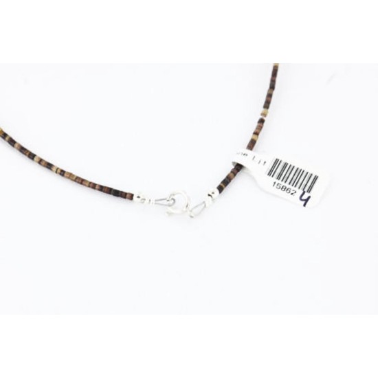 Large Certified Authentic 3 Strand Navajo .925 Sterling Silver Multicolor Natural Stone Native American Necklace 371034229410 Large Certified Authentic 3 Strand Navajo .925 Sterling Silver Multicolor Natural Stone Native American Necklace 371034229410
