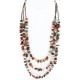 Large Certified Authentic 3 Strand Navajo .925 Sterling Silver Multicolor Stones Native American Necklace 371037281354 Large Certified Authentic 3 Strand Navajo .925 Sterling Silver Multicolor Stones Native American Necklace 371037281354