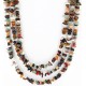 Large Certified Authentic 3 Strand Navajo .925 Sterling Silver Multicolor Stones Native American Necklace 371037504788 Large Certified Authentic 3 Strand Navajo .925 Sterling Silver Multicolor Stones Native American Necklace 371037504788