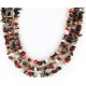 Large Certified Authentic 3 Strand Navajo .925 Sterling Silver Multicolor Stones Native American Necklace 371062765131 Large Certified Authentic 3 Strand Navajo .925 Sterling Silver Multicolor Stones Native American Necklace 371062765131