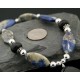 Large Certified Authentic Navajo .925 Sterling Silver LAPIS Black ONYX Native American Necklace 370832548886