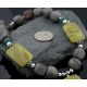Large Certified Authentic Navajo .925 Sterling Silver Natural Turquoise, Agate and Jasper Native American Necklace 390601692814