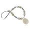 Large Certified Authentic Navajo .925 Sterling Silver Natural Turquoise Agate Native American Necklace 15213-4