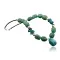 Large Certified Authentic Navajo .925 Sterling Silver Natural Turquoise and Green Jade Native American Necklace 390596280309