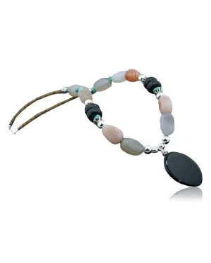 Large Certified Authentic Navajo .925 Sterling Silver Natural Turquoise Carnelian Onyx Native American Necklace 15155-13 Large Certified Authentic Navajo .925 Sterling Silver Natural Turquoise Carnelian Onyx Native American Necklace 15155-13