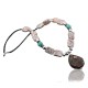 Large Certified Authentic Navajo .925 Sterling Silver Natural Turquoise Jasper Native American Necklace 15432-10