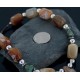 Large Certified Authentic Navajo .925 Sterling Silver Natural Turquoise Jasper Native American Necklace 390650333357