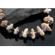 Large Certified Authentic Navajo .925 Sterling Silver White Howlite and Amethyst Native American Necklace 390605187243