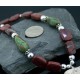 Large Certified Authentic Navajo .925 Sterling Silver White Howlite Jasper Native American Necklace 15501-4 Large Certified Authentic Navajo .925 Sterling Silver White Howlite Jasper Native American Necklace 15501-4