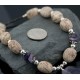 Large Certified Authentic Navajo Native .925 Sterling Silver Boulder Turquoise and Amethyst Native American Necklace 750103-62 Large Certified Authentic Navajo Native .925 Sterling Silver Boulder Turquoise and Amethyst Native American Necklace 750103-62