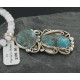 Large Handmade Certified Authentic Navajo .925 Sterling Silver Natural Turquoise and White Howlite Native American Necklace & Pendant 390684301644 Large Handmade Certified Authentic Navajo .925 Sterling Silver Natural Turquoise and White Howlite Native American Necklace & Pendant 390684301644