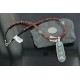 Large Handmade Certified Authentic Navajo .925 Sterling Silver Turquoise and Goldstone Native American Necklace & Pendant 370924097617