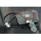 Large Handmade Certified Authentic Navajo .925 Sterling Silver Turquoise Native American Necklace 370925768621 Large Handmade Certified Authentic Navajo .925 Sterling Silver Turquoise Native American Necklace 370925768621