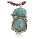 Large Handmade Certified Authentic Navajo .925 Sterling Silver Turquoise Native American Necklace 370925768621 Large Handmade Certified Authentic Navajo .925 Sterling Silver Turquoise Native American Necklace 370925768621