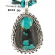 Large Handmade Certified Authentic Navajo .925 Sterling Silver Turquoise Native American Necklace 371002796832
