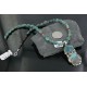 Large Handmade Certified Authentic Navajo .925 Sterling Silver Turquoise Native American Necklace 390682299416