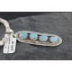 Large Handmade Certified Authentic Navajo .925 Sterling Silver Turquoise Native American Necklace 390686936504