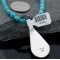 Large Handmade Certified Authentic Navajo Native .925 Sterling Silver Turquoise and Spiny Oyster Native American Necklace 370801014475 Large Handmade Certified Authentic Navajo Native .925 Sterling Silver Turquoise and Spiny Oyster Native American Necklace 370801014475