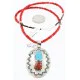 Large HANDMADE Certified Authentic Navajo Nickel Beauty Turquoise and CORAL Native American Necklace 371104957476 Large HANDMADE Certified Authentic Navajo Nickel Beauty Turquoise and CORAL Native American Necklace 371104957476