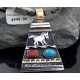 Large Handmade Horse Certified Authentic Navajo .925 Sterling Silver 12kt Gold Filled Turquoise Native American Necklace 370802149263 Large Handmade Horse Certified Authentic Navajo .925 Sterling Silver 12kt Gold Filled Turquoise Native American Necklace 370802149263