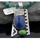 Large Handmade Mountain Certified Authentic Navajo .925 Sterling Silver Natural LAPIS and Turquoise Native American Necklace 370797836049 Large Handmade Mountain Certified Authentic Navajo .925 Sterling Silver Natural LAPIS and Turquoise Native American Necklace 370797836049