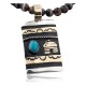 Large Handmade VillageCertified Authentic Navajo .925 Sterling Silver 12kt Gold Filled Turquoise Native American Necklace 390585942451