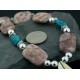 Large Inlay KACHINACertified Authentic Navajo .925 Sterling Silver Turquoise and Jasper Native American Necklace 390614371977