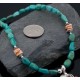 Leaf Handmade Certified Authentic Navajo .925 Sterling Silver Natural Turquoise Native American Necklace 370838744993