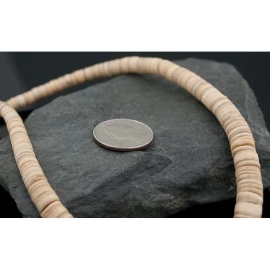 Navajo .925 Sterling Silver Graduated Heishi and Natural Turquoise Native American Necklace 7501006-3 Navajo .925 Sterling Silver Graduated Heishi and Natural Turquoise Native American Necklace 7501006-3