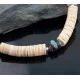 Navajo Native .925 Sterling Silver Graduated Heishi Turquoise Amethyst Native American Necklace 15560-2 Navajo Native .925 Sterling Silver Graduated Heishi Turquoise Amethyst Native American Necklace 15560-2