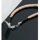  Navajo Native .925 Sterling Silver Graduated Melon Shell and Turquoise Native American Necklace 390594947362