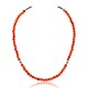 Natural Turquoise and Carnelian .925 Sterling Silver Certified Authentic Navajo Native American Necklace 16083-10