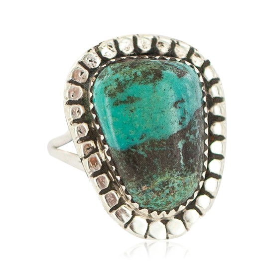 Navajo .925 Sterling Silver Certified Authentic Handmade Turquoise Native American Ring Size 8 18202-3 Navajo .925 Sterling Silver Certified Authentic Handmade Turquoise Native American Ring Size 8 18202-3