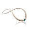  Navajo .925 Sterling Silver Graduated Heishi and Natural Turquoise Native American Necklace 7501006-6