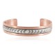 Navajo .925 Sterling Silver Handmade Certified Authentic Pure Copper Native American Bracelet 13015-2 Navajo .925 Sterling Silver Handmade Certified Authentic Pure Copper Native American Bracelet 13015-2