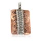 Navajo .925 Sterling Silver Sun Handmade Certified Authentic Pure Copper Native American Pendant 17055-2 Navajo .925 Sterling Silver Sun Handmade Certified Authentic Pure Copper Native American Pendant 17055-2